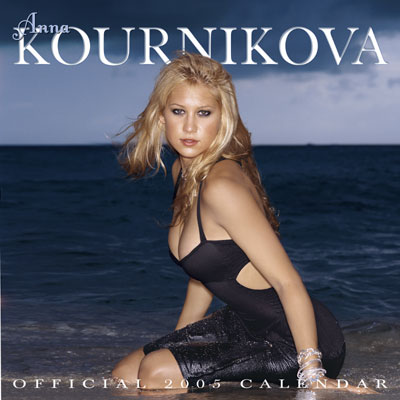 Kournikova Kalende 2005 Titelblatt